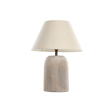 Desk lamp Home ESPRIT Beige Grey 50 W 220 V