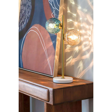 Desk lamp Home ESPRIT Silver 40 W 220 V