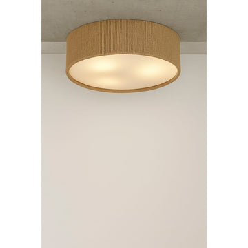 Ceiling Light Home ESPRIT Brown Rope 50 W