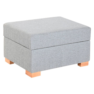 Footrest Home ESPRIT Light grey Urban 70 X 50 X 40 CM
