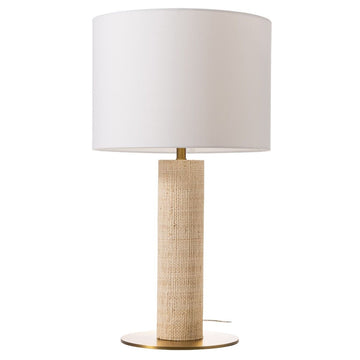 Desk lamp Home ESPRIT Beige Golden 50 W 220 V