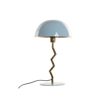 Desk lamp Home ESPRIT Blue Golden 50 W 220 V