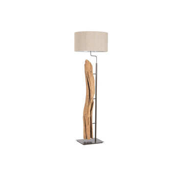 Floor Lamp Home ESPRIT Black Beige Natural 220 V 53 X 53 X 185 CM