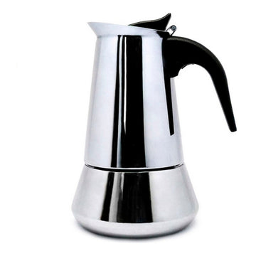 Italian Coffee Pot Vin Bouquet 4 Cups Stainless steel