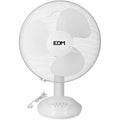 Table Fan EDM Ø 40 x 61 cm White 45 W