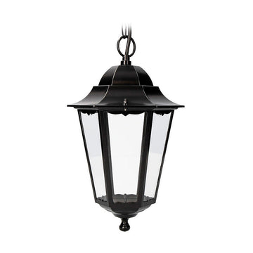 Lantern EDM 73431 Marsella Black 100 W E27 22 x 96,5 cm Aluminium