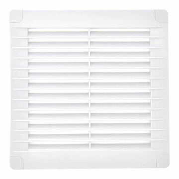 Ventilation grille EDM 87702 White 15 x 15 cm