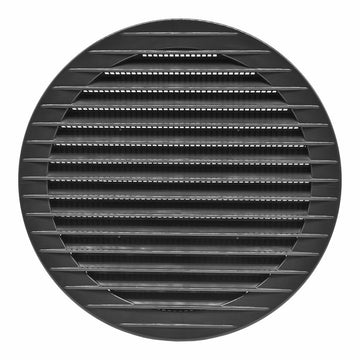 Ventilation grille EDM 87722 Anthracite Ø 15 cm