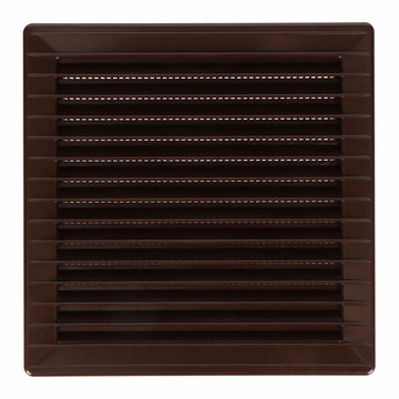 Ventilation grille EDM 87729 Brown 14 x 14 cm