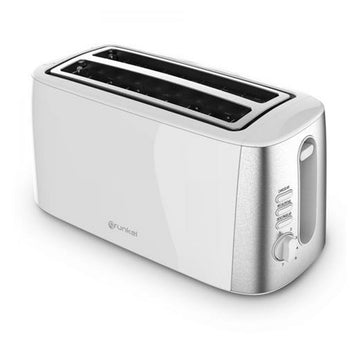 Toaster Grunkel White 1400 W Double slot