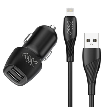 Car Charger Myway Black