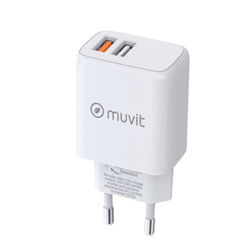 Wall Charger Muvit for Change White 18 W