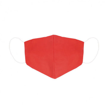 Hygienic Reusable Fabric Mask Contact Red