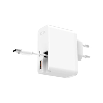 Wall Charger KSIX White 65 W