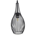 Ceiling Light Alexandra House Living Black Metal 60 W 17 x 37 x 17 cm