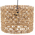 Ceiling Light Alexandra House Living Brown Metal wicker 40 W 31 x 21 x 31 cm