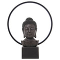 Desk lamp Alexandra House Living Black Plastic 30 x 38 x 12 cm Buddha