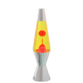 Lava Lamp Alexandra House Living Yellow Pink Metal 9 x 37 x 9 cm