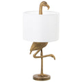 Desk lamp Alexandra House Living White Metal 60 W 30 x 22 x 30 cm