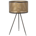 Desk lamp Alexandra House Living Gold Golden Metal wicker 60 W 35 x 60 x 35 cm