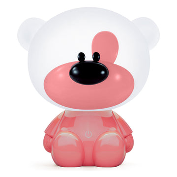 Desk lamp Alexandra House Living Pink Plastic 20 x 25 x 20 cm Bear