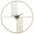 Wall Clock Alexandra House Living Golden Metal 60 x 50 cm