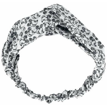 Elastic hairband Mickey Mouse Light grey