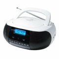 Radio CD MP3 Sunstech CRUSM400WT Blue White