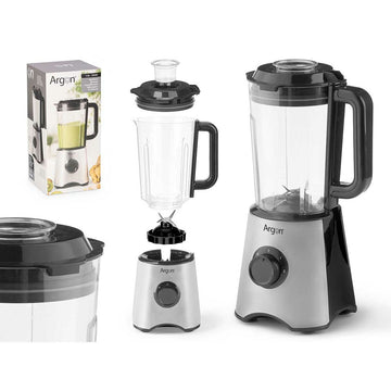 Cup Blender Argon JE-816A Black Steel 350 W 1,5 L