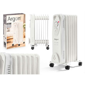 Radiator Argon SH-66-7 WHITE White 1500 W