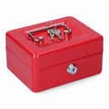 Safe-deposit box Micel CFC09 M13392 Red Steel 15,2 x 11,8 x 8 cm