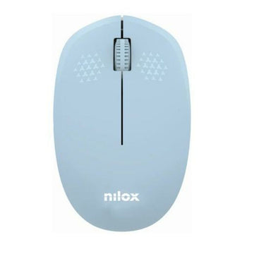 Optical Wireless Mouse Nilox Blue Black 1000 dpi