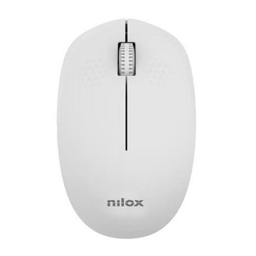 Optical Wireless Mouse Nilox Black Grey 1000 dpi
