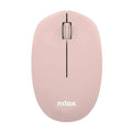 Optical Wireless Mouse Nilox Black Pink