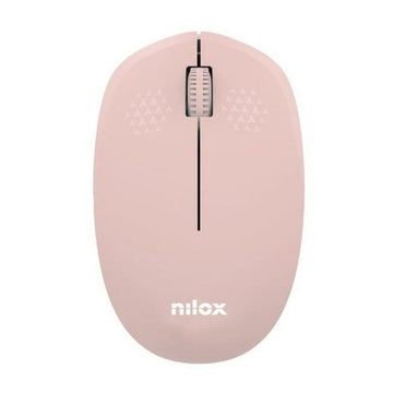 Optical Wireless Mouse Nilox Black Pink