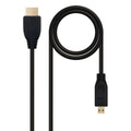 Micro HDMI Cable NANOCABLE 10.15.3502 1,8 m Black