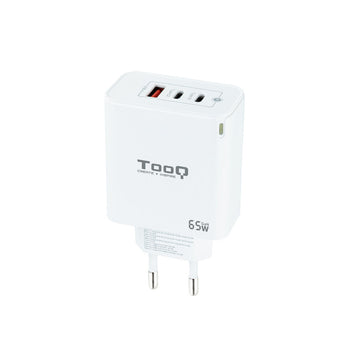 Wall Charger TooQ TQWC-GANQC2PD65WT 65 W White (1 Unit)