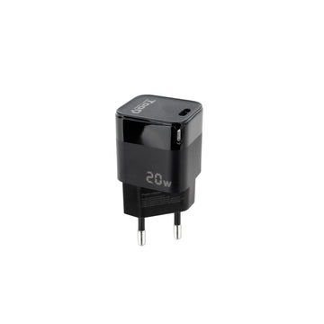 Wall Charger TooQ TQWC-PD20 Black 20 W (1 Unit)