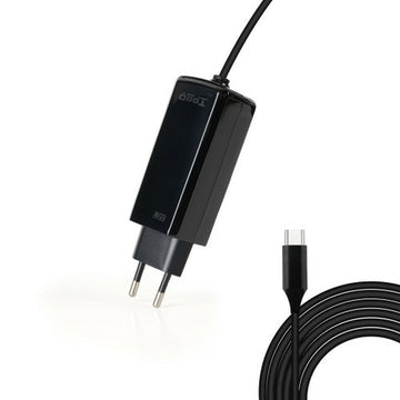 Laptop Charger TooQ GAN USB-C PD 65W Cúbico 65 W