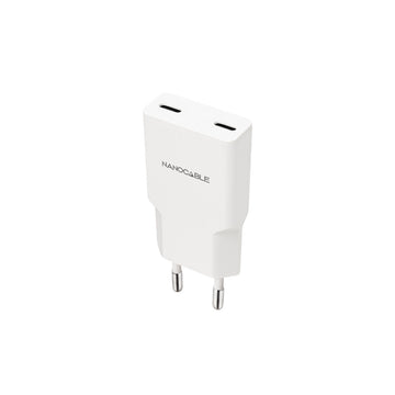 Wall Charger NANOCABLE 10.10.2026 White