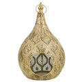 Candleholder Alexandra House Living Golden Glass Iron 25 x 40 x 26 cm