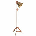 Floor Lamp Alexandra House Living Brass 47 x 163 x 47 cm