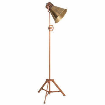 Floor Lamp Alexandra House Living Brass 47 x 163 x 47 cm