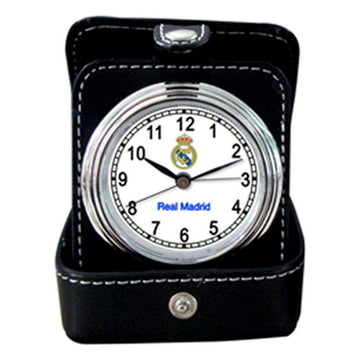 Alarm Clock Real Madrid C.F. 9102096 Black Plastic