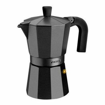 Italian Coffee Pot Monix Braisogona_M640012 Black Aluminium 1,5 L