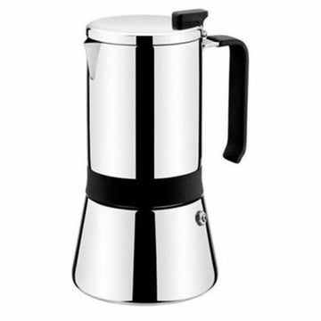 Italian Coffee Pot Monix M770010 Stainless steel 10 Cups Grey 500 ml 900 g