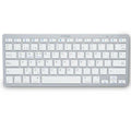 Keyboard Nilox NXKB01S White Spanish Qwerty