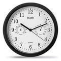 Wall Clock ELBE RP-1005-N White/Black