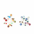 Hair ties Inca  Multicolour Little balls (2 Pieces)