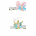 Hair Clips Inca  Glitter (2 Pieces)